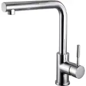BEITZ & Walz AqvaKitchen Spültisch-Ehm. m. Geschirrbrause chrom seitl. Hebel