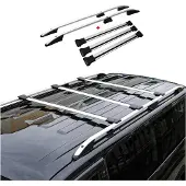 Omac Dachreling + Dachträger für Nissan NV300 2016-2025 L2 Langer Aluminium Silber 5x