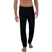 Ceceba Herren Lange-Hose, Schlafhose, Pyjama-Hose - Baumwolle, Single Jersey, navy, uni Größe: 60