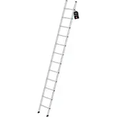 Proregal Sprossen-Anlegeleiter ohne Traverse 12 Sprossen