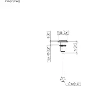 Dornbracht 10714970-47 AIR SWITCH Bedienknopf SERIENNEUTRAL