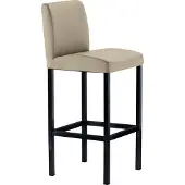 Mayer Barstuhl Sitzmöbel 1154 40 x 45 x 94 cm Stahl schwarz/taupe