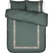 Essenza Satin-Bettwäsche-Garnitur Veroniq Farbe Balsam green Größe 155x220+80x80