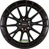 Mak Fabrik-D schwarz glänzend 9x20 ET35 - LK5/120 ML72.6 Leichtmetallrad Alu
