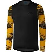 Shimano MYOKO L.S. Long Sleeve Jersey, Mustard Yellow