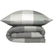 Schiesser Bettwäscheset Travis | Renforcé | 2-teilig | Kariert | 100 % Baumwolle | Reißverschluss | 135x200 cm + 80x80 cm | Mint