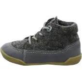 Ricosta Jungen Schnürstiefel STEP 49328-18, 49328-19, 49328-20, 49328-21, 49328-22, 49328-23 RIC-50-1000302 meteor/grau 19