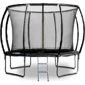G21 Trampolin SpaceJump, 305 cm, schwarz, mit Sicherheitsnetz + freiem Ausstieg -6904268