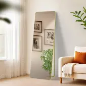 CLP Spiegel Gurnee Standspiegel und Wandspiegel in einem gold glanz Größe 150x50 cm