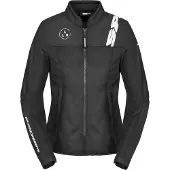 Spidi Corsa Net Damenjacke Schwarz Weiß Größe XL