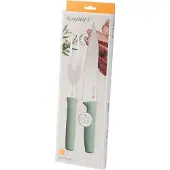 Berghoff LEO 2-teiliges Fleischmesser und Gabel Set - Grun - Tranchierbesteck set - Edelstahl, Handwäsche empfohlen