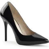 Pleaser AMUSE-20 Damen Pumps von , Schwarz Lack , EU 42, US 12