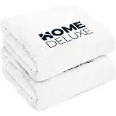 HOME DELUXE - Handtuch 2er Set - 40 x 70 cm, 100% Baumwolle I Badetuch Saunatuch Strandtuch Handtuchset