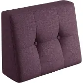 Sunnypillow Palettenkissen Verona Seitenkissen 60x40x20/10cm Purple