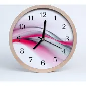 Tulup Holzuhr 20fi cm wanduhr - Abstrakte Kunst