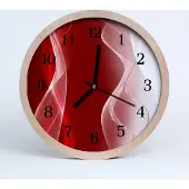 Tulup Holzuhr 30fi cm wanduhr - Abstrakte Kunst