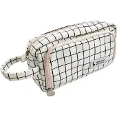 Northix Federmäppchen aus Stoff - Plaid