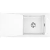 SYSTEMCERAM KeraDomo Spüle SIRO 100 GRÖNLAND mit Handbetätigung