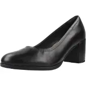 Clarks Pumps Freva55 Court, Glattleder, Schwarz, Damen