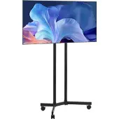 Vevor rollbarer TV-Ständer Standfuß Fernsehstand für 812,8-1651 mm flach &amp; Curved-TVs