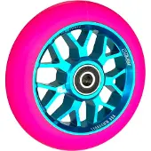 Fantic26 Spy7 Stunt-Scooter Rolle 110mm Abec11 Türkis/Pu Pink