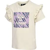 Hummel Flowy Ruffle Kurzarm-t-shirt