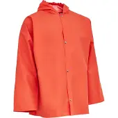 Elka Pieterman Profi PVC wasserdicht Jacke fischöl-kältebeständig 10000 mm Orange XS