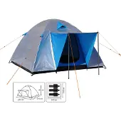 Huismerk 3 Personen Iglu-Zelt mit 800mm Wassersäule 62105