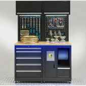 Datona Werkstatteinrichtung PREMIUM 135 cm Eiche