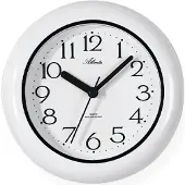 Atlanta Wanduhr, Quartz, Ø 17 cm , 454-0