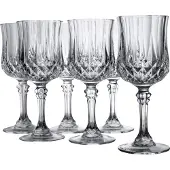 Creatable , 23222, Longchamp Eclat Transparent, Rotweinkelch 6-tlg, Glas