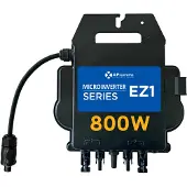 Enjoy solar APsystems EZ1-M 800W Mikrowechselrichter mit WLAN & Bluetooth, PV VDE , Plug & Play Wechselrichter ideal für Balkonkraftwerk