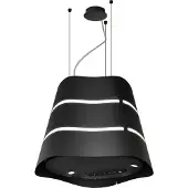 Elica Wave UX PRF0171193 Inselhaube 51 cm Schwarz Matt