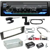 JVC KD-X482DBT Bluetooth Digitalradio USB Einbauset für Audi A3 8P 8PA