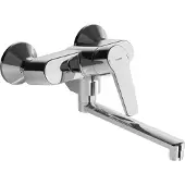 Hansa Spültisch-Wandeinhebelmischer Hansapolo Chrom DN 15