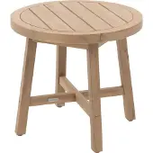 Hespéride Runder garten-beistelltisch "papua" 55 x 50,8cm aus akazienholz -