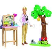 Barbie Insektenforscherin Puppe und Spielset
