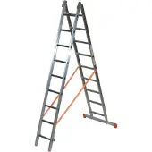 Facal Mehrzweckleiter 2-teilig GENIA S300 2x9 Sprossen