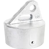 Alberts Strebenkappe, Aluminium, für Pfosten 60 mm 655037