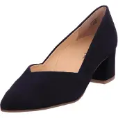 Paul green Pumps - Blau Veloursleder Größe: 39 Normal