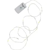 Best Season LED-Draht-Lichterkette "String" 12teilig LED w/w, 0,6m, Batterie, 726-46