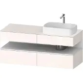 Duravit QA4766018220000 QTG KWTU WH Ek. 1400x550x600 Wß Hgl.