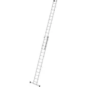 Proregal Sprossen-Schiebeleiter 2-teilig mit Standard-Traverse 2x14 Sprossen