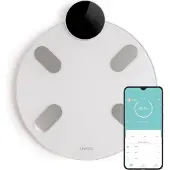 Livoo Intelligente Digitalwaage mit Bluetooth Weiß