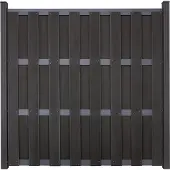 GROEN & JANSSEN Hauptelement GroJa Merano vormontiert ohne Pfosten Querriegel anthrazit 180 x 180 cm anthrazit