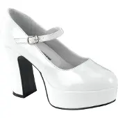 Funtasma MARYJANE-50 Damen Pumps von , Weiß , EU 37, US 7