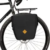 Restrap Fahrradtasche 13l Schwarz Schwarz One Size