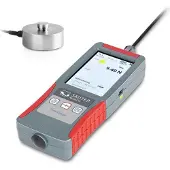 Sauter Kraftmessgerät FS 2-50KRQ1, digital, externe Messzelle, Messbereich 50 kN, Ablesbarkeit 10 N, interner Speicher, USB, Akkubetrieb, in Koffer