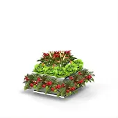 AvantGarden Hochbeet "HighBeet Cleo" Mini aus verzinktem Blech