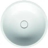 Bette BetteBalance Einbauwaschtisch, rund, 435x435x123mm, mit BetteGlasur Plus, A247-439PW